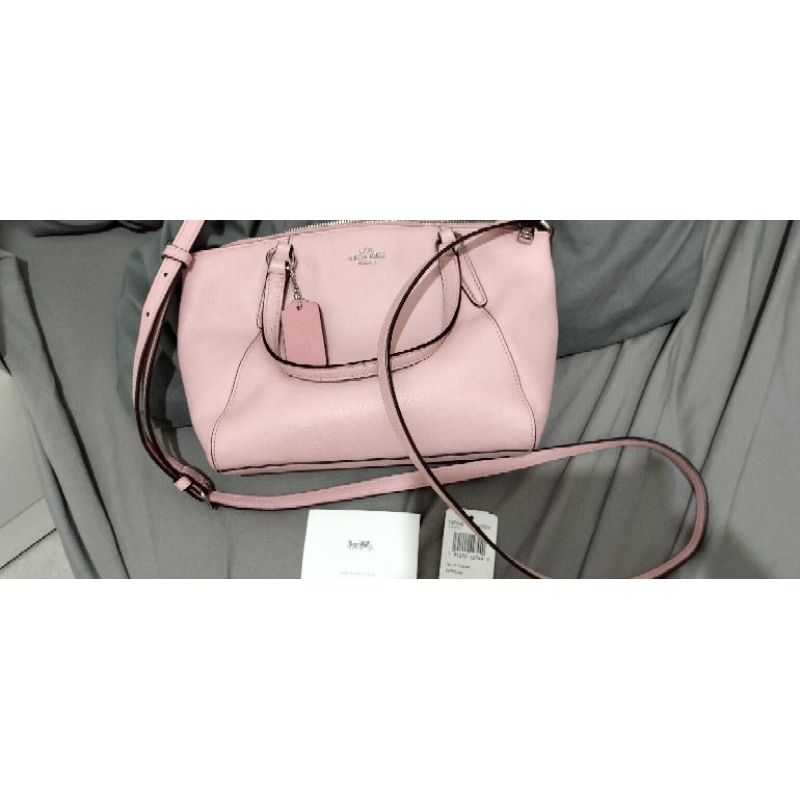 Coach Mini Kelsey Pink Preloved