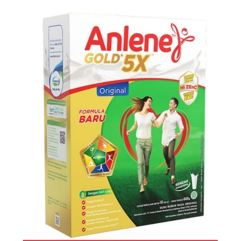 

Anlene Gold Plus 5X Susu Bubuk Original 600 g