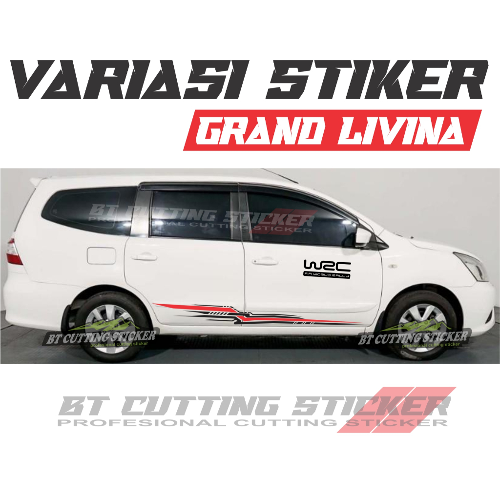 L25 stiker grand livina sticker mobil livina sticker cutting livina