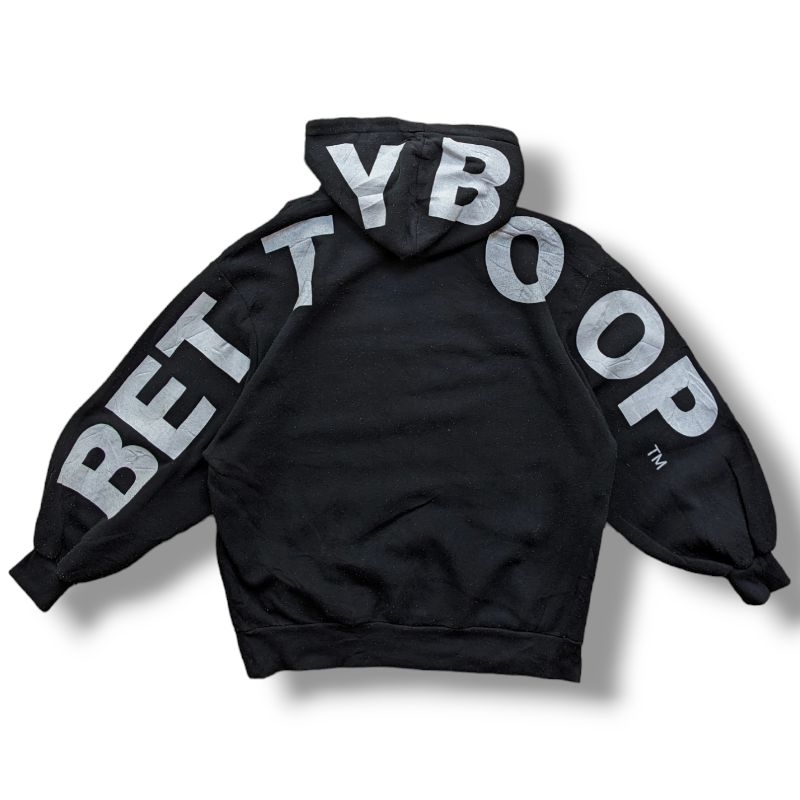 HOODIE BETTY BOOP BIG LOGO BETTY BOOP VINTAGE