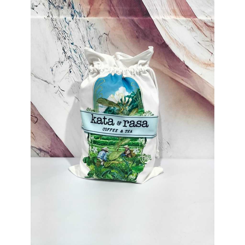 Tas Serut Bahan Baby Canvas/Tas Serut Custom Murah/Tas Serut Custom Design