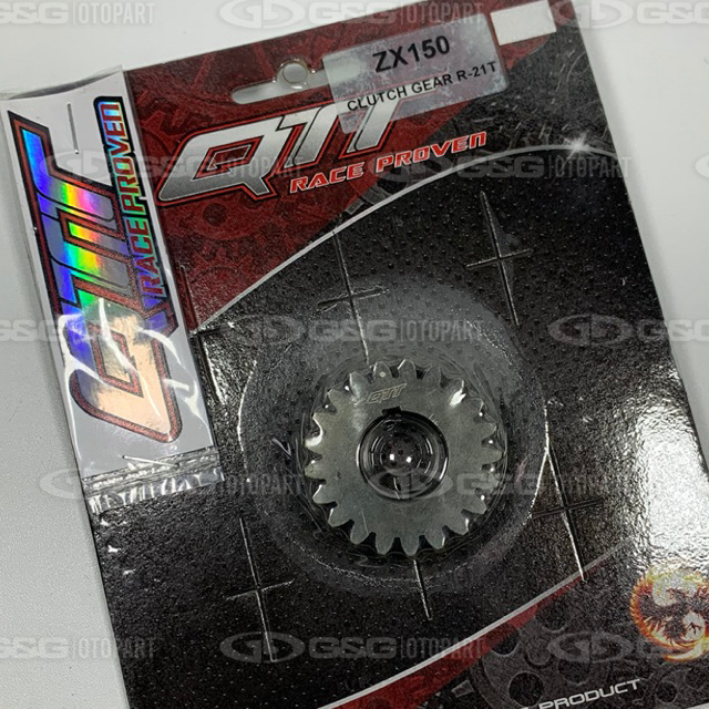 Gigi primer QTT racing Ninja R RR SS ZX 150 2TAK 21 T Original