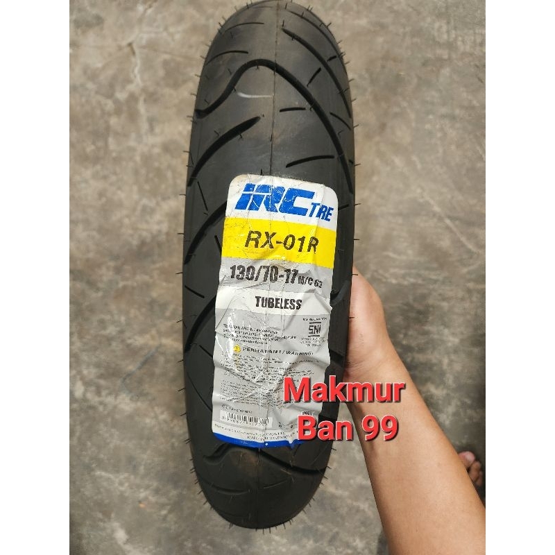 Ban Motor IRC 130/70-17 RX01R Tubeless Ban Belakang CBR