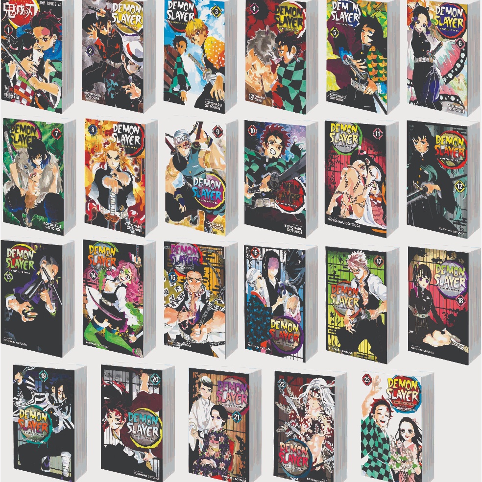 KODE D14V KOMIK MANGA KIMETSU NO YAIBA VOLUME 125 BAHASA INDONESIA