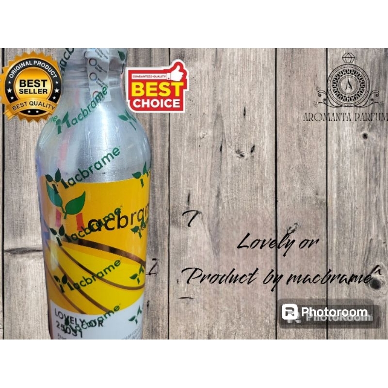 LOVELY OR KEMASAN 500GR SEGEL PRODUK MACBRAME