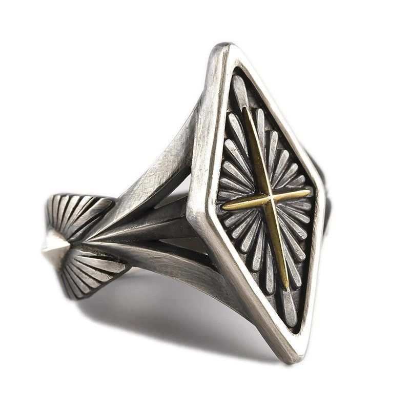 Cincin Rasi Bintang Pentagram (Adjustable)