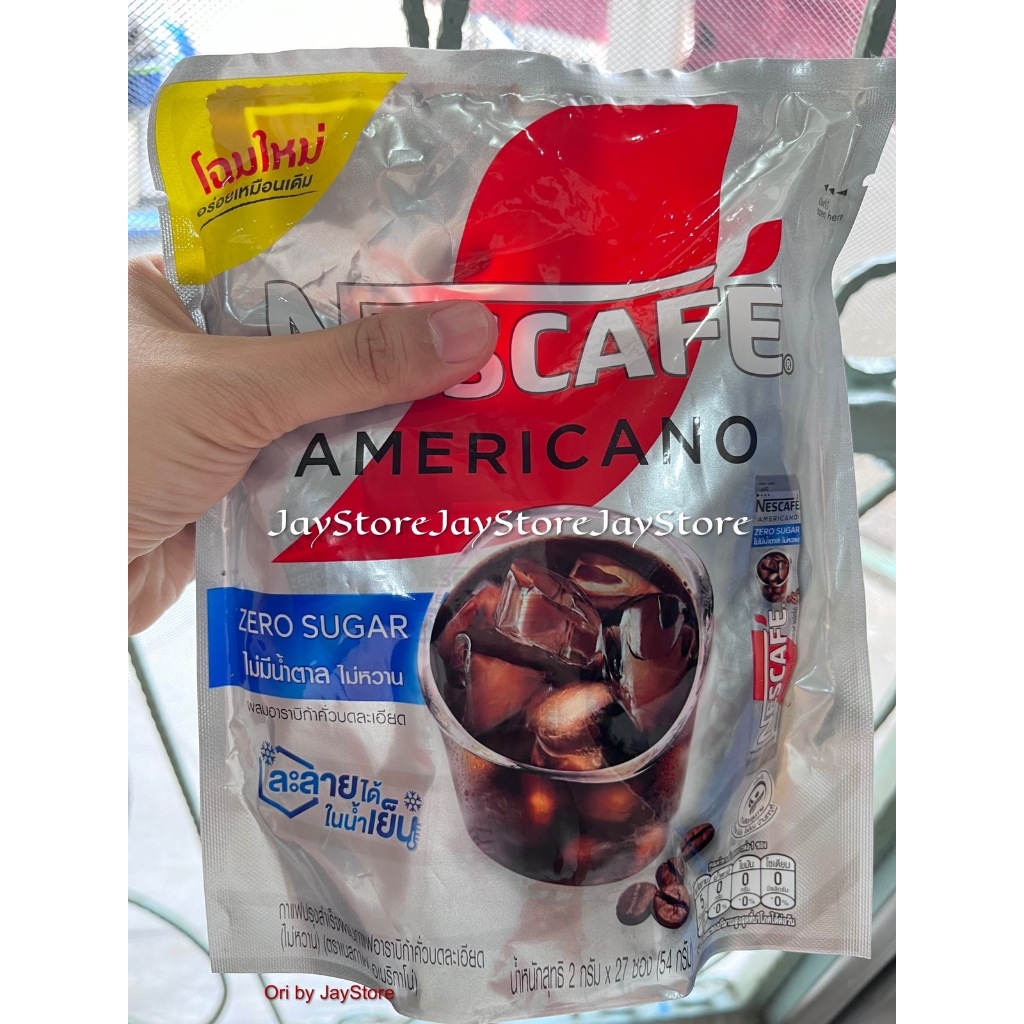 

JAYSTORE_83 NESCAFE AMERICANO SERI ZERO SUGAR DAN ORIGINAL (HALAL)