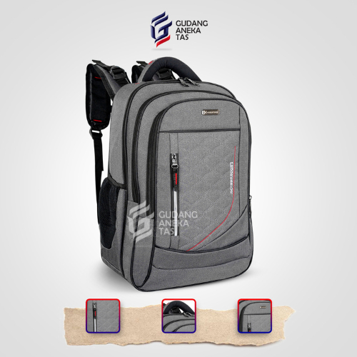 Ransel Laptop Goldvers Tas Ransel Laptop Goldvers Anak Sekolah Kerja Kuliah Backpack Casual Unisex G