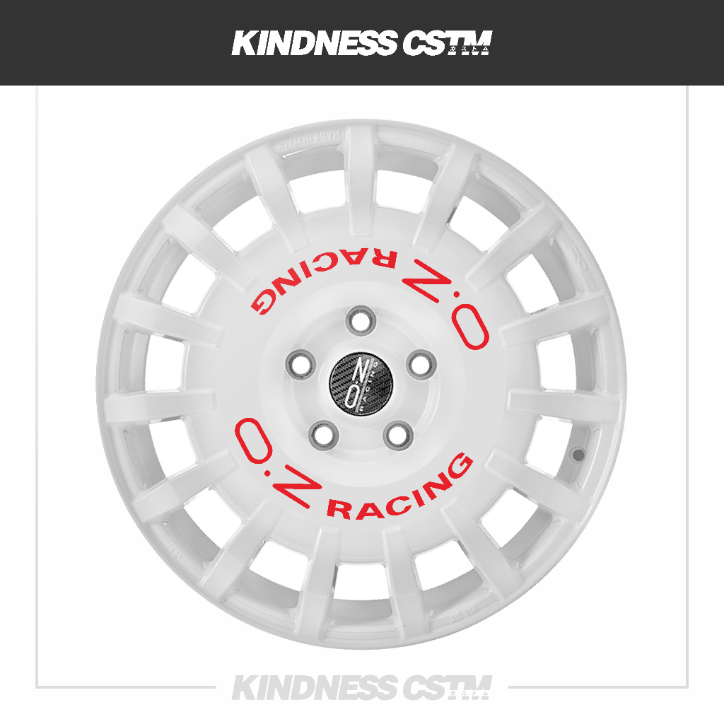 sticker velg oz racing untuk oz rally racing stiker