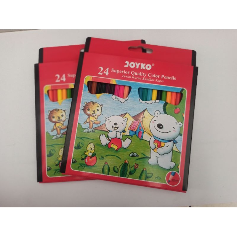 

Pensil Warna Joyko Panjang 1 set isi 24 warna