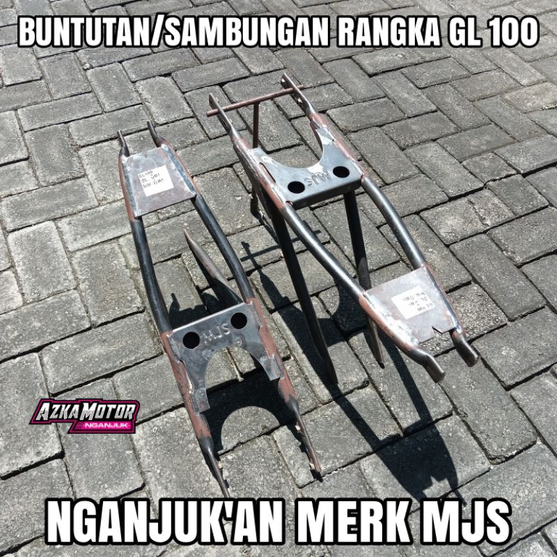 Buntutan GL 100 MJS Nganjuk sambungan rangka GL 100 MJS Nganjuk