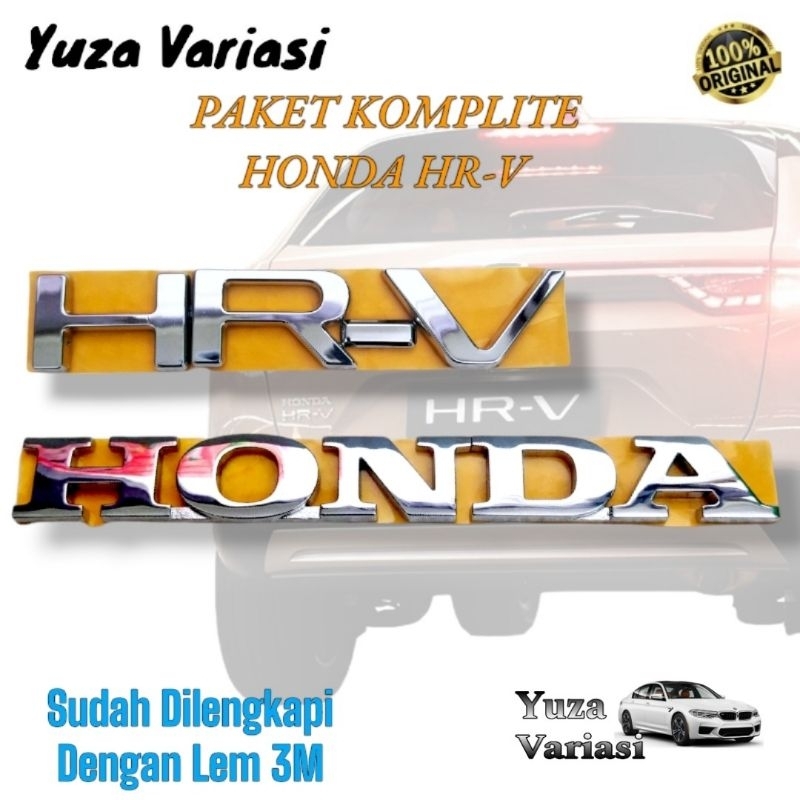 Emblem Honda HRV New Original Honda HRV 2022 up