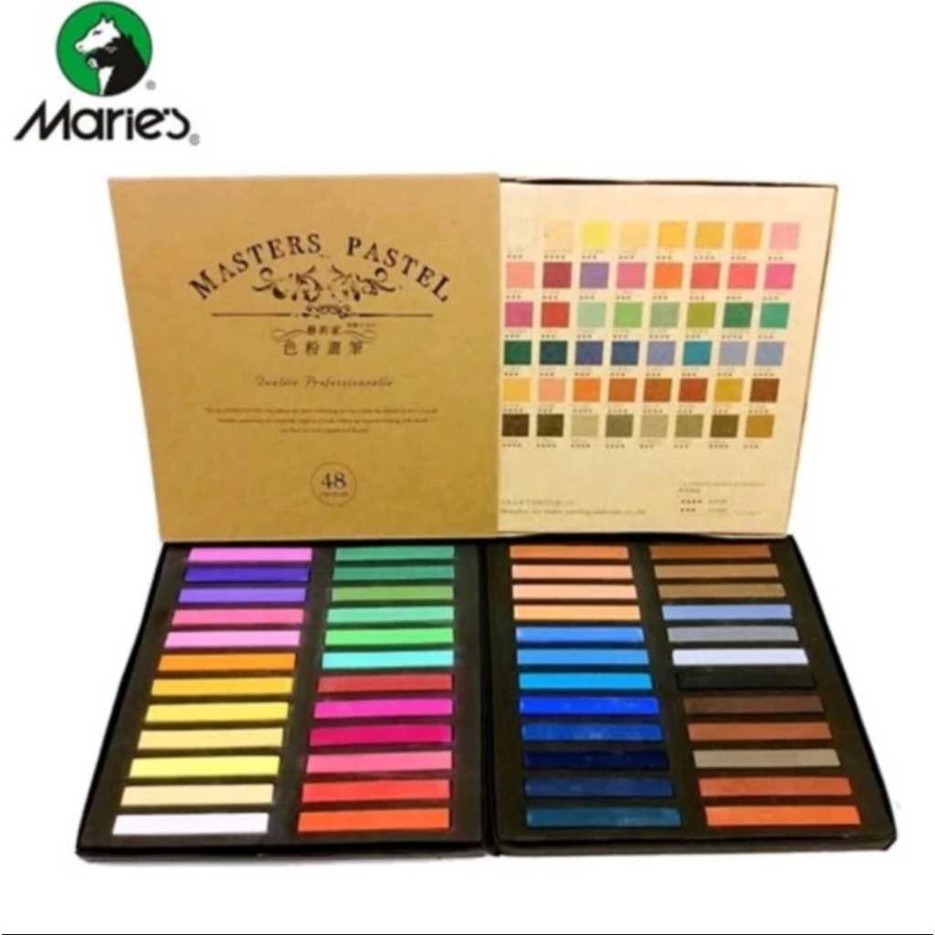

soft pastel maries 48 warna marie's