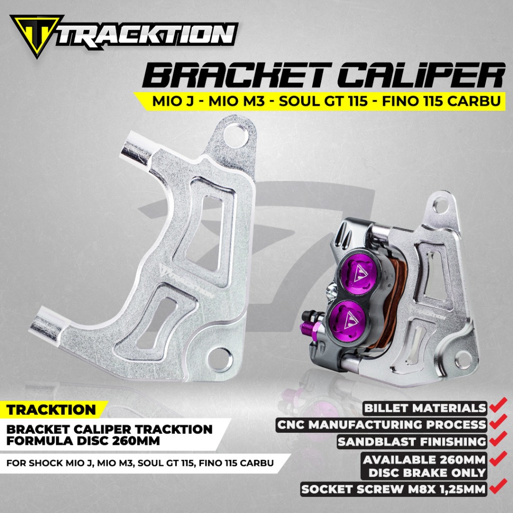 BRACKET CALIPER FOR  MIO J - MIO M3 - MIO Soul GT115