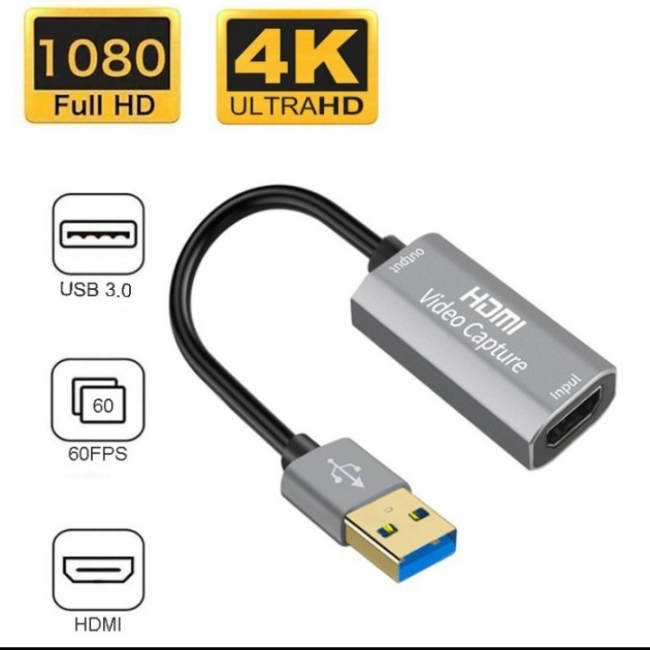 Video capture 60 fps usb 3.0 hd live recording mobile game fhd 1080