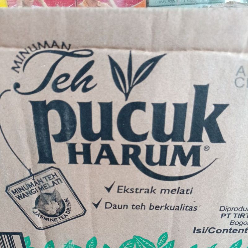 

Teh Pucuk Botol 350ml (1 dus 24 btl)