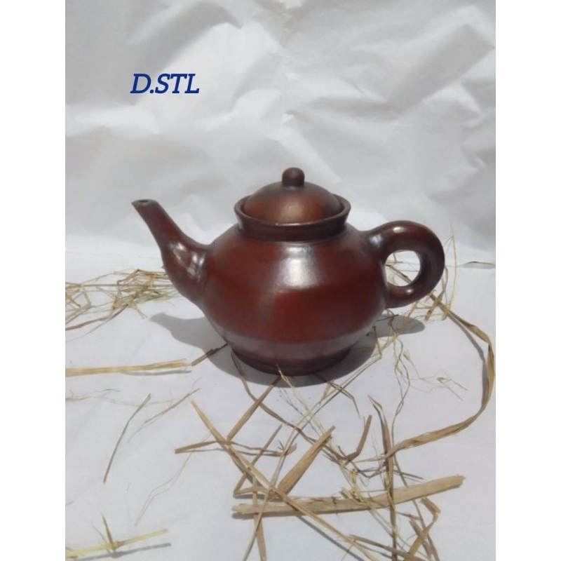 TEKO POCI TEH TANAH LIAT GERABAH