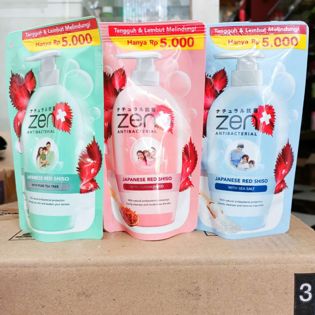 Zen Sabun Cair Refill - 85ml / Zen Sabun Mandi Refill