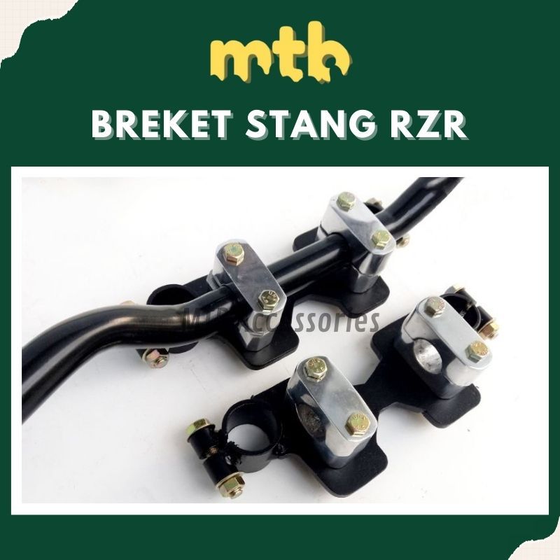 Stang RZR satria dan sonic plus dudukan stang rzr satria fu full set setang rzr sonic 150r lengkap