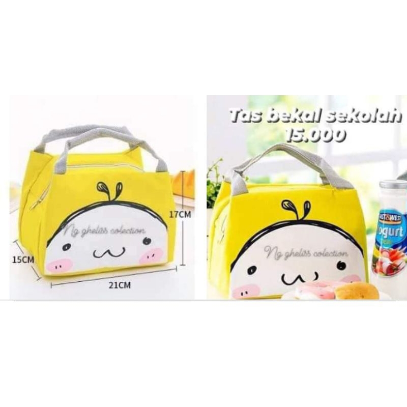 Tas bekal karakter, Tas bekal makan, Tas bekal sekolah