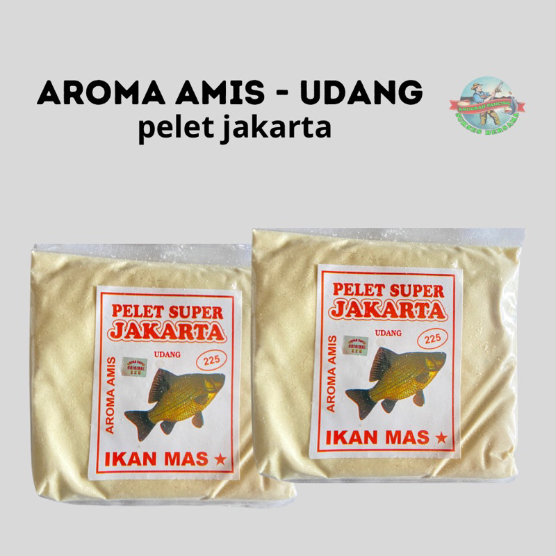 Umpan Udang Aroma Amis Pelet Jakarta Ikan Mas