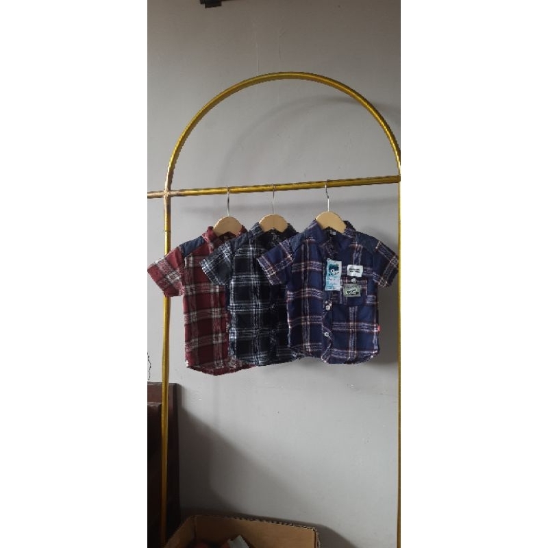 atasan kemeja anak laki-laki premium brand aison