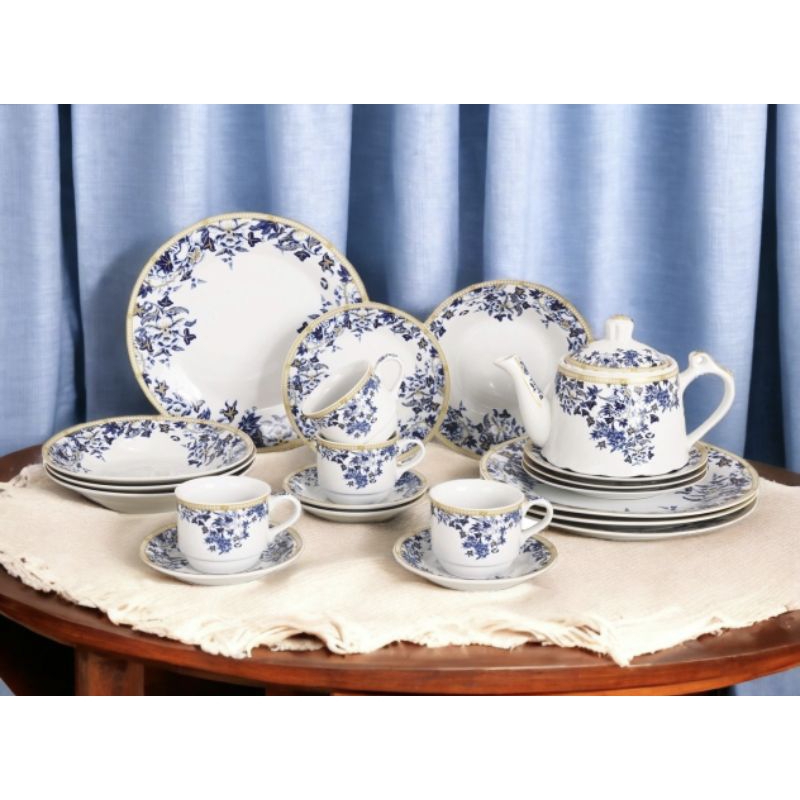 Perlengkapan Makan VICENZA Da22 AYANA Dinner set terdiri dari 12 piring Vicenza dengan 3 ukuran berb