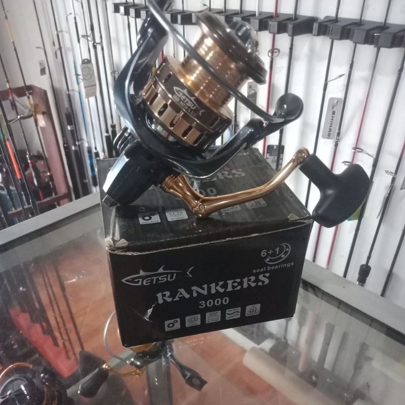 reel getsu rankers/metal body power handle/1000-3000