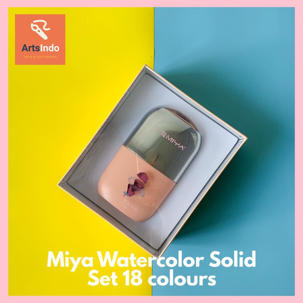 

KODE G57G Miya Solid Watercolor Paint Cat Air Set 18 Colors