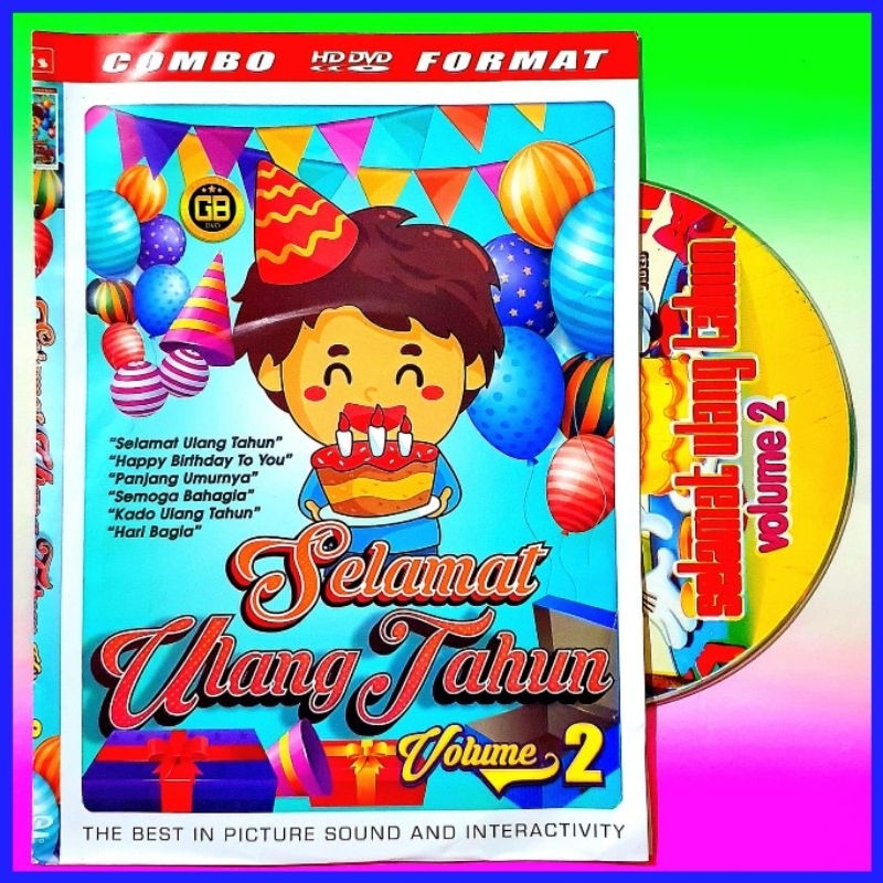 KASET VIDEO LAGU TAMAN KANAK KANAK MEDLEY SELAMAT ULANG TAHUN - KASET VIDEO LAGU SELAMAT ULANG TAHUN