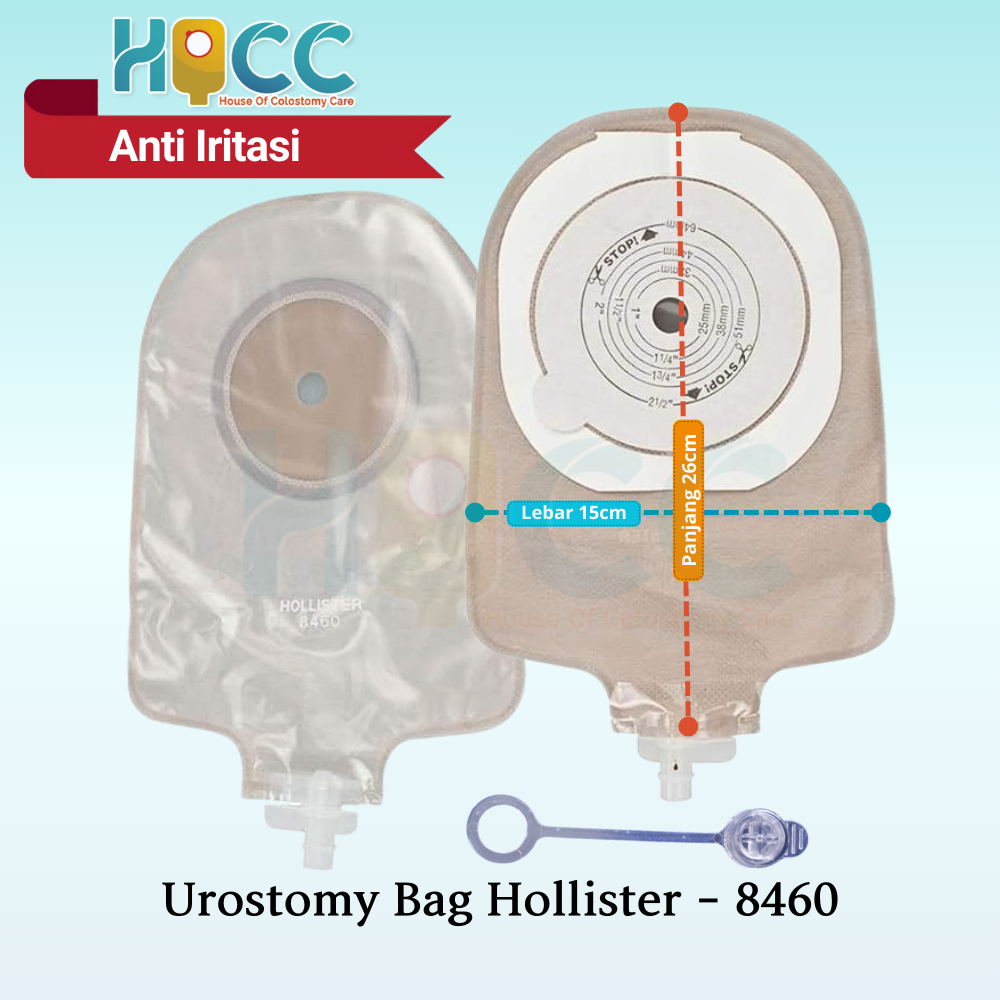 HOLLISTER UROSTOMY BAG 8460