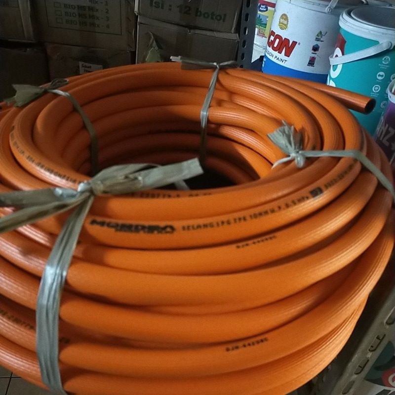 Selang LPG meteran MONDEA 5 lapis permeter