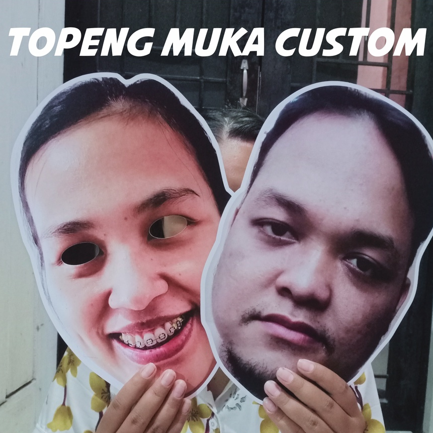(Bisa COD) TOPENG MUKA KPOP CUSTOM FOTO TOPENG MUKA BTS TOPENG MUKA NCT TOPENG MUKA EXO TOPENG WAJAH