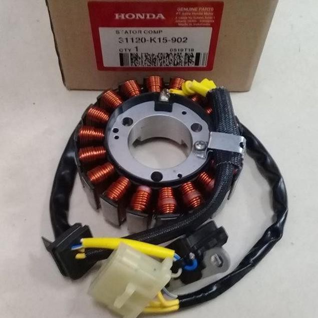ORI SPUL STATOR / SPUL COMP CB150R SREETFIRE OLD [31120-K15-902]