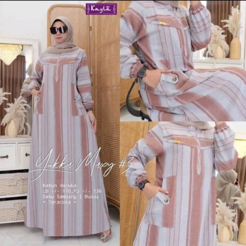 PAKET HEMAT YUKA MAXY #8 GAMIS KATUN