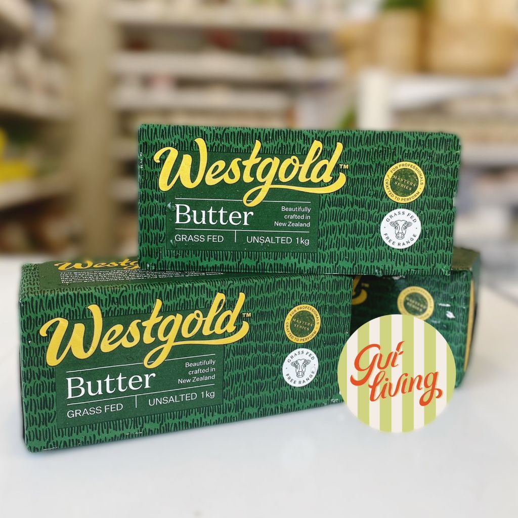 

Butter Westgold Halal Mentega Grassfed New Zealand Salted Unsalted - Unsalted 1kg