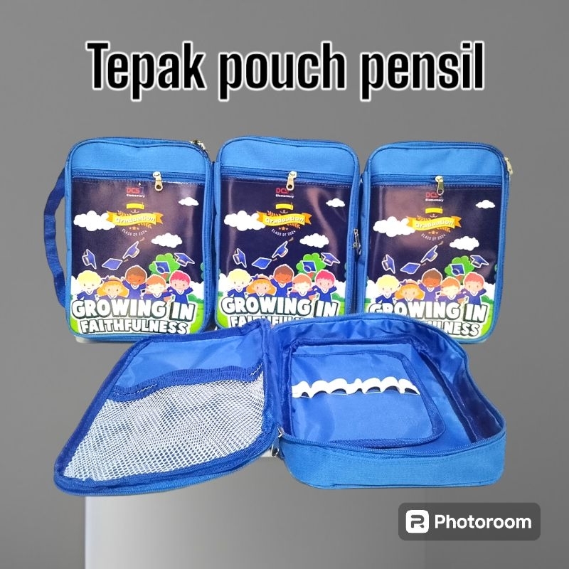 

TEPAK POUCH PENCIL CUSTOM | free desain | free nama teman | req desain suka suka