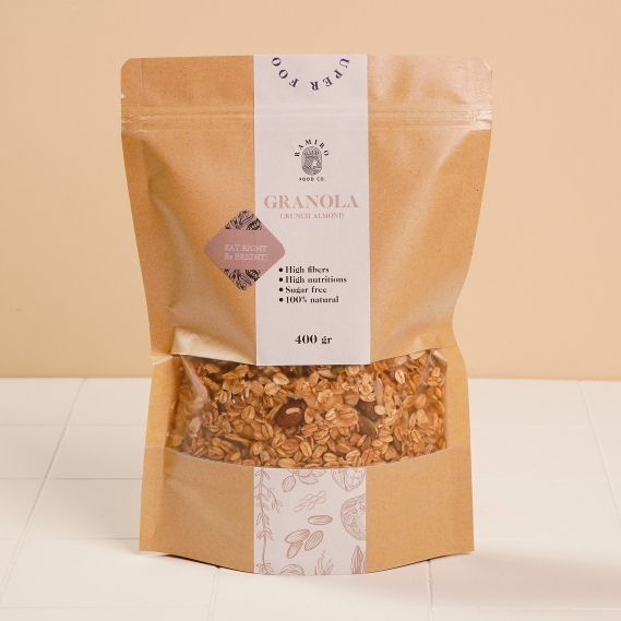 

Granola Crunch Almond 400 gr