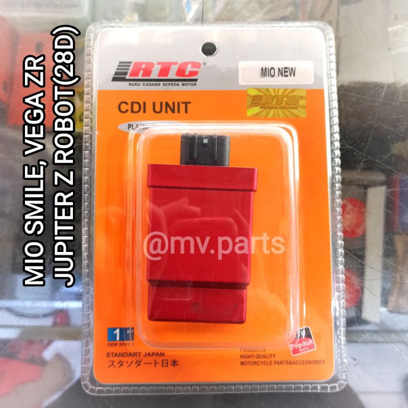 Cdi Unit Digital No Limit Mio Smile New 2008 Fino Karbu Mio Soul Vega ZR Jupiter Z robot 2010 28D
