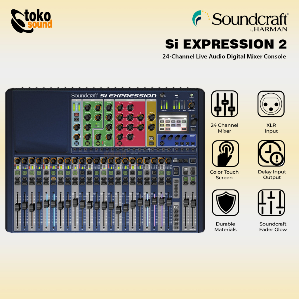 Soundcraft Si Expression 2 - 24 Channel Digital Mixer