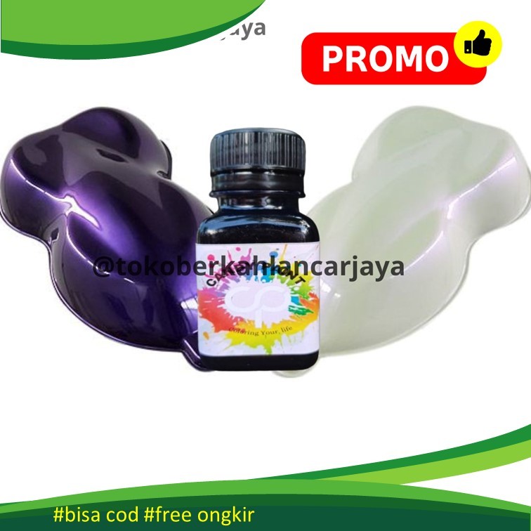 (OLES) 50 ML LEMBAYUNG CAT CANDY CHROME CANDY PAINT PEARL VIOLET, BLUE, RED, GOLD, GREEN