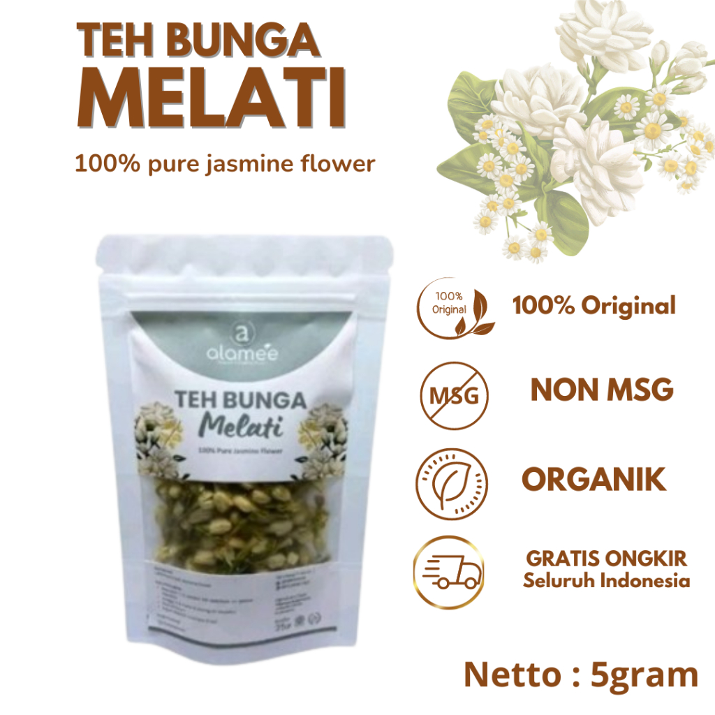 

TEH BUNGA MELATI TEH HERBAL ASLI INDONESIA