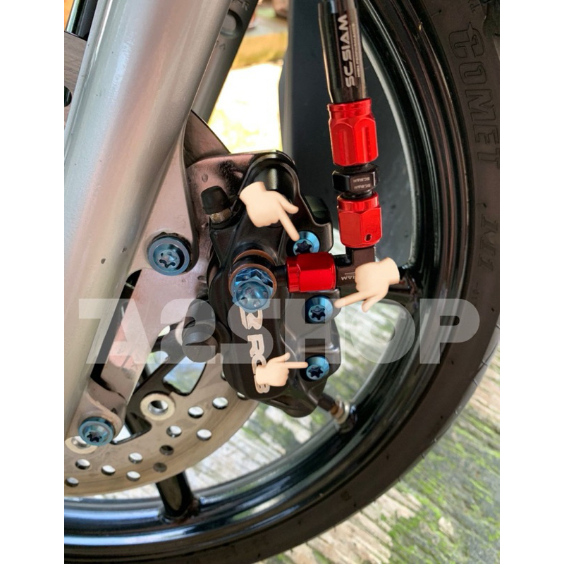 BAUT TITANIUM KALIPER RCB HARGA 3 BAUT