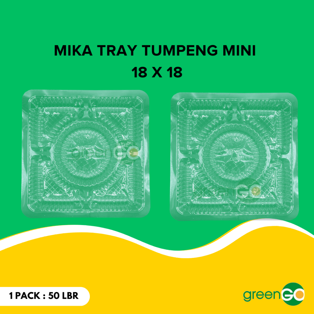 MIKA TRAY TUMPENG MINI SEKAT 5 UKURAN 18x18 MIKA SEKAT UNTUK TUMPENG MINI