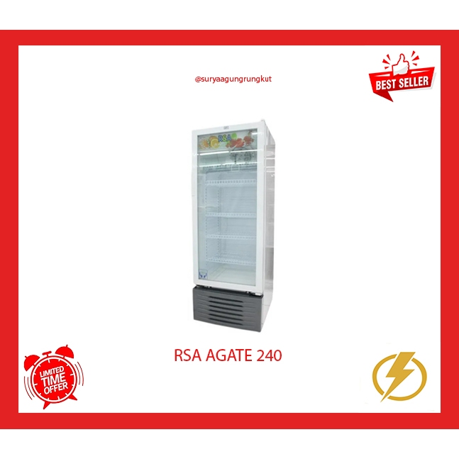 SHOWCASE RSA 222 LITER - AGATE 240