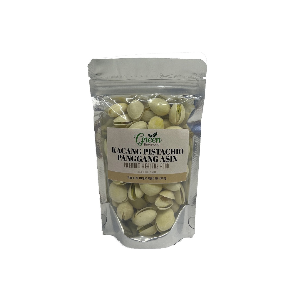 

KACANG FUSTUK / KACANG PISTACHIO 65 GR / PISTACHIO PANGGANG ASIN / ROASTED SALTED PISTACHIO / PREMIUM KHAS ARAB 65GR