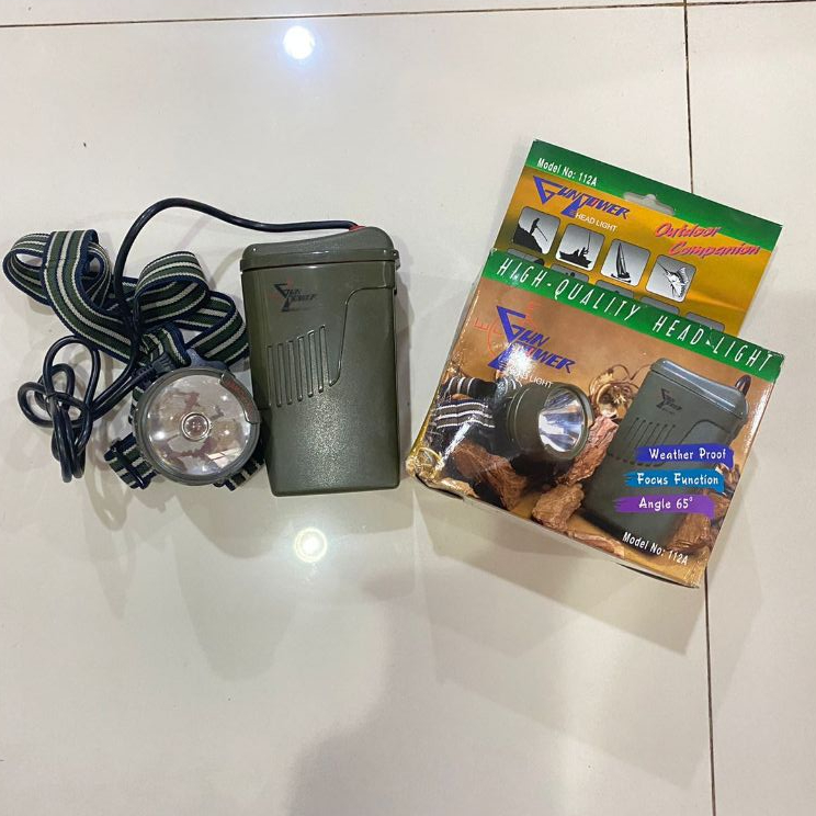 Senter Kepala Senter Headlight LED