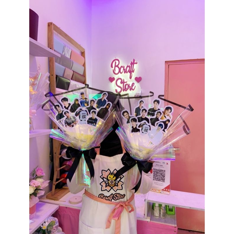 Buket foto custom/ Buket foto KPOP / buket foto polaroid