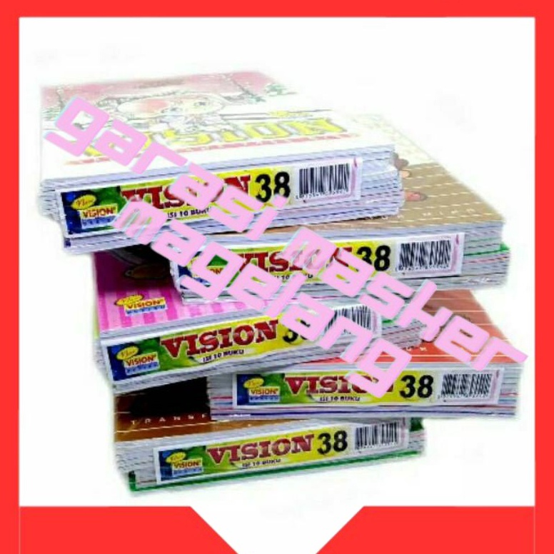 

KODE L15D BUKU TULIS VISION 38 LEMBAR isi 1