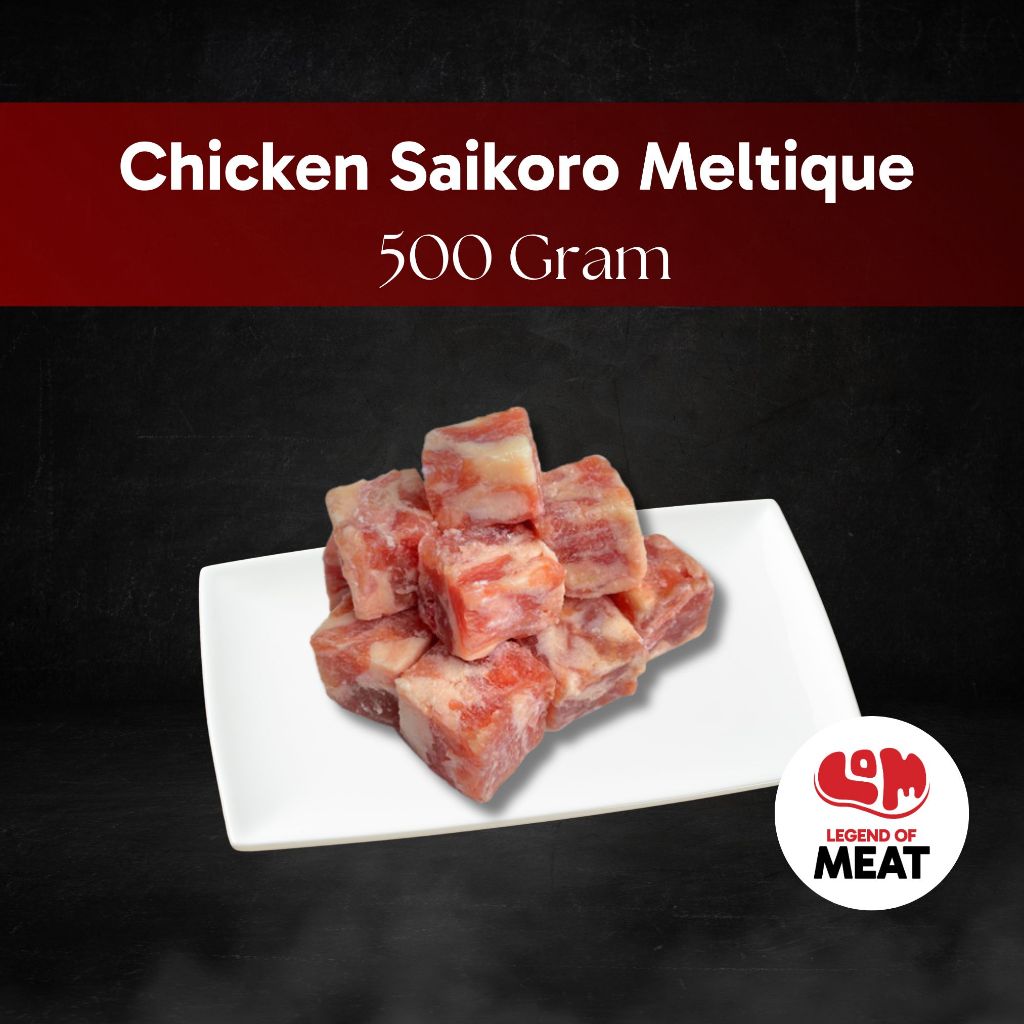 

Saikoro Ayam MELTIQUE/Chicken Saikoro/Daging Ayam Potong Dadu 500 Gram